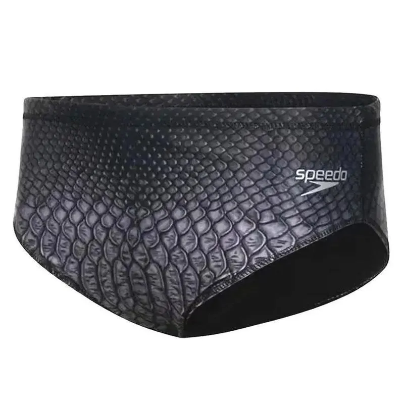Sunga Speedo Tradicional Reptile Preto Masculino - Preto