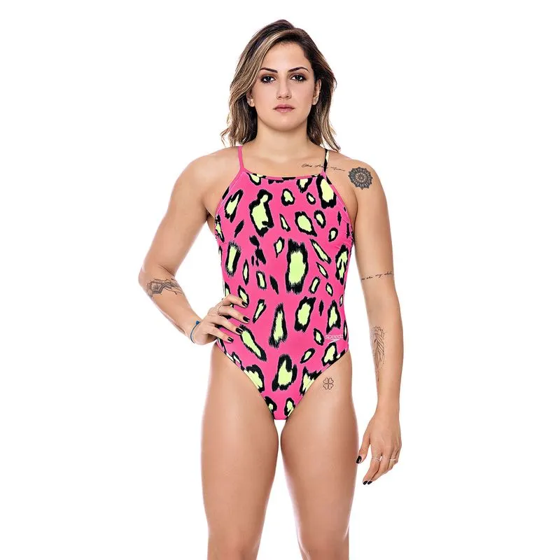 Maiô Leopard - ROSA PP