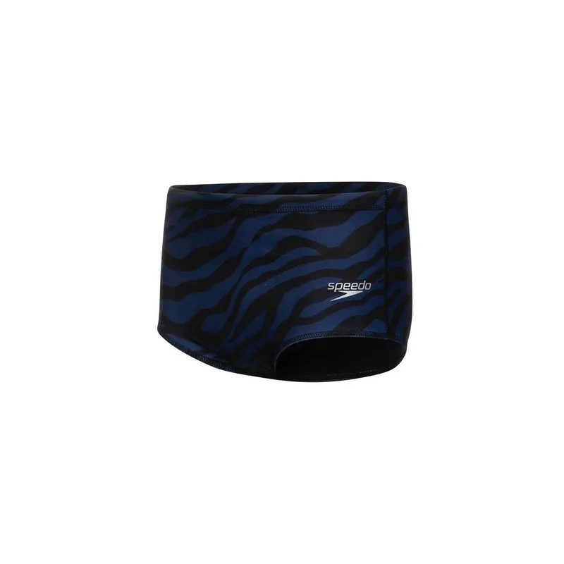 Sunga Tradicional Zebra - PRETO AZUL MARINHO GG