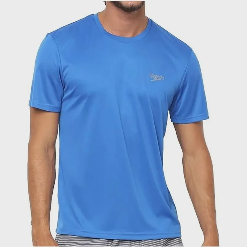 Camiseta speedo basic interlock UV50 masculina