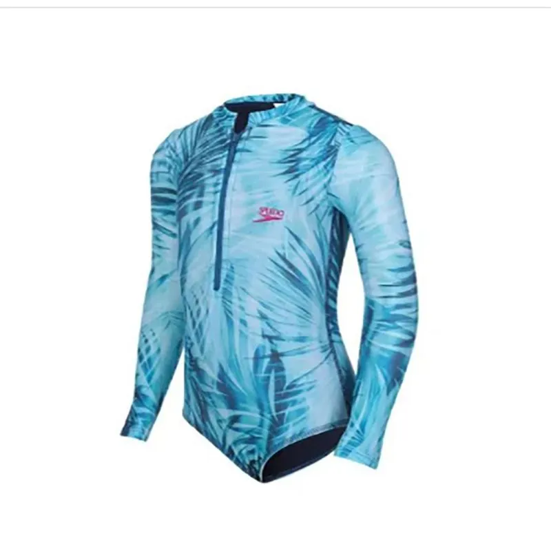 Body Speedo Sup Folhagem Infantil