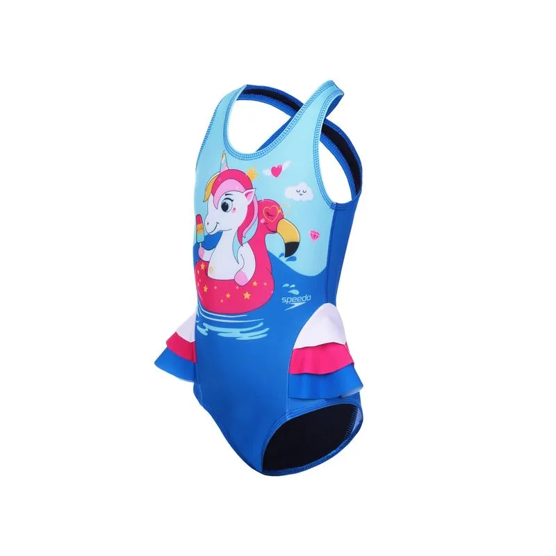 Maiô Unicórnio Kids Speedo - AZUL 2