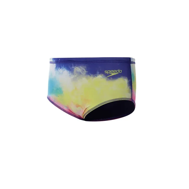 Sunga Tradicional Colors Fest Blue Speedo - NAVY BLUE BRANCO 6