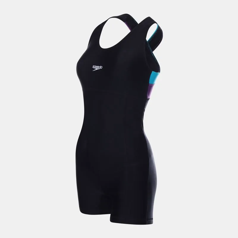 Macaquinho de natação e hidroginástica Cross Harmony Classic Speedo - PRETO GG3