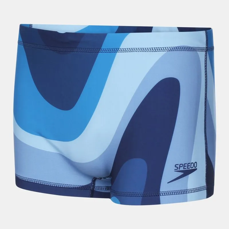 Sunga Boxer Beach Waves - AGUA MARINHA M