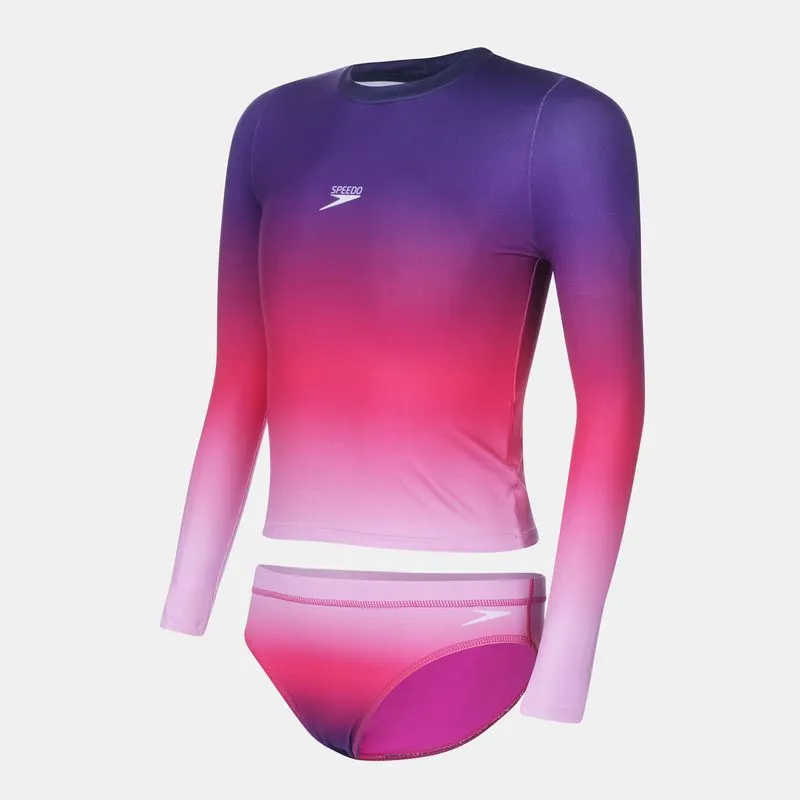 Conjunto De Praia Manga Longa Sereia Kids Speedo - SHOCK 4