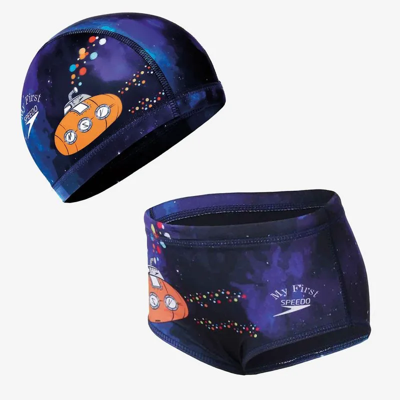Sunga Galaxy Submarine Speedo - AZUL NOTURNO 18M