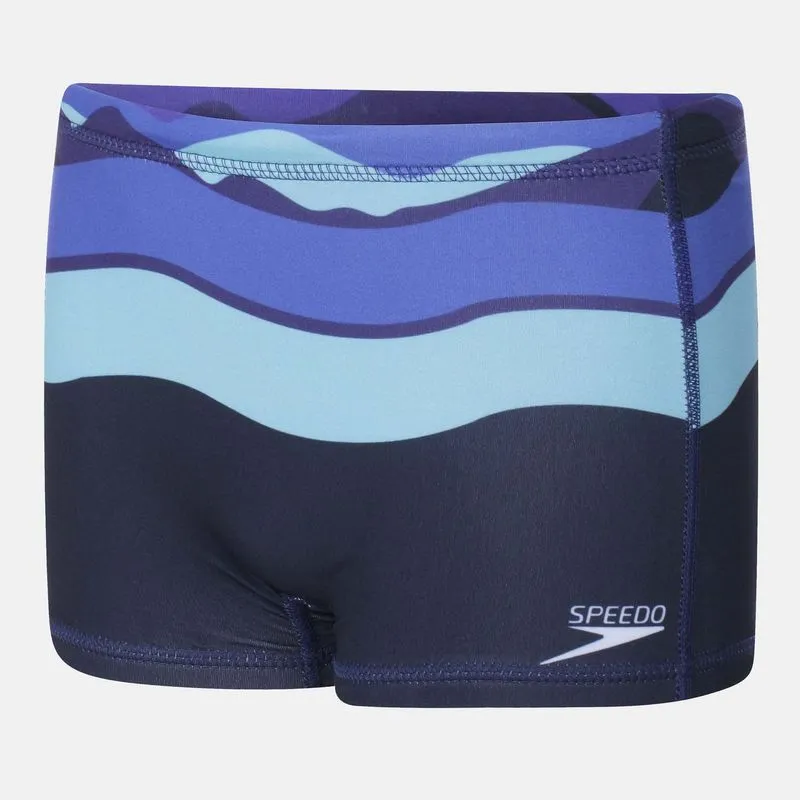 Sunga Boxer Mountain Waves - AZUL 6