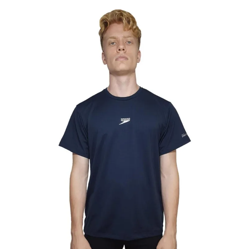 Camiseta Speedo Interlock Fastdry Masculina M / Marinho - Speedo