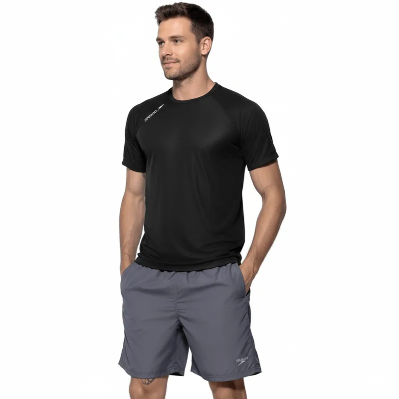 T-shirt Raglan Essential - PRETO PP