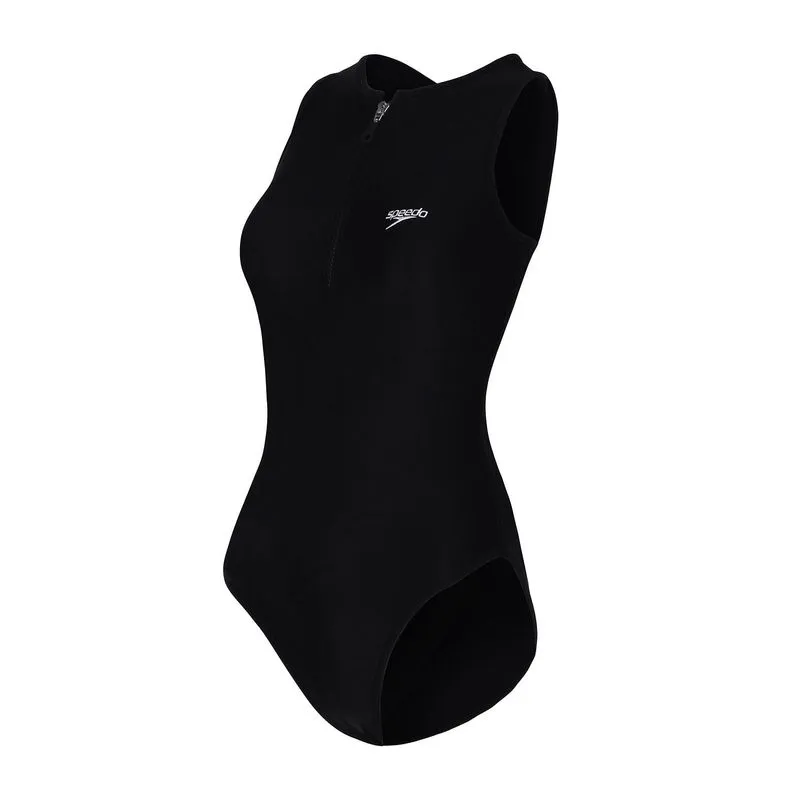 Maiô Nadaddor Zíper Frontal Feminino - PRETO P