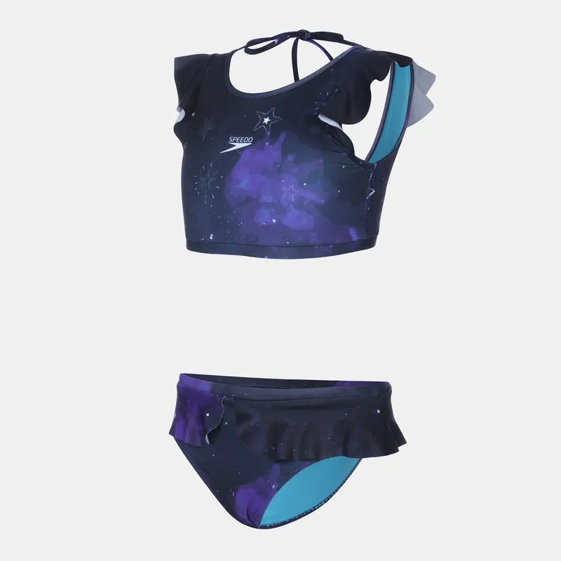 Biquini infantil Cropped Galaxy Star - AZUL NOTURNO 10