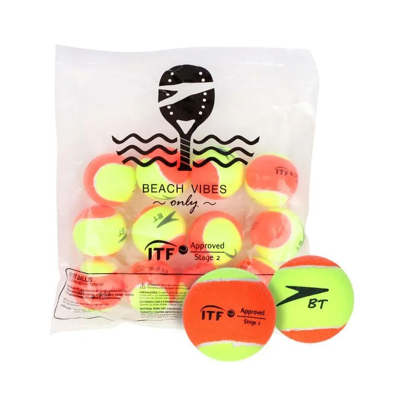 kit com 12 bolas de Beach Tennis SppedoBT - YELLOW ÚNICO