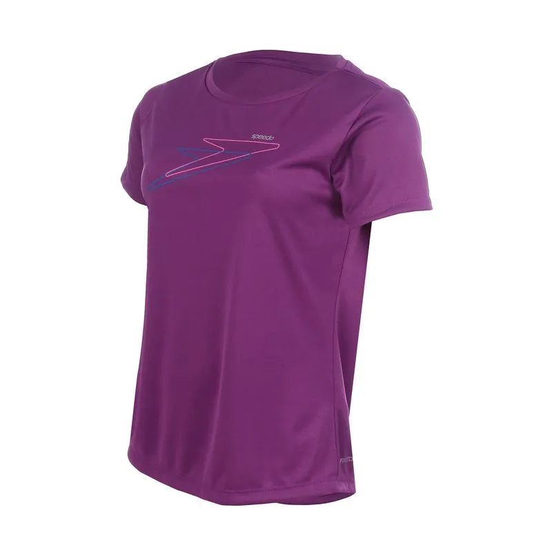 Camiseta Feminina Lettering - PURPLE G