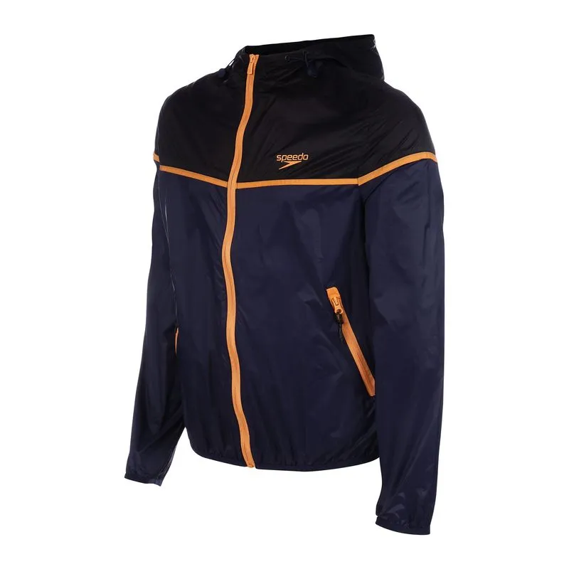 Jaqueta Corta Vento Speed Masculina - AZUL NAUTICO PRETO M
