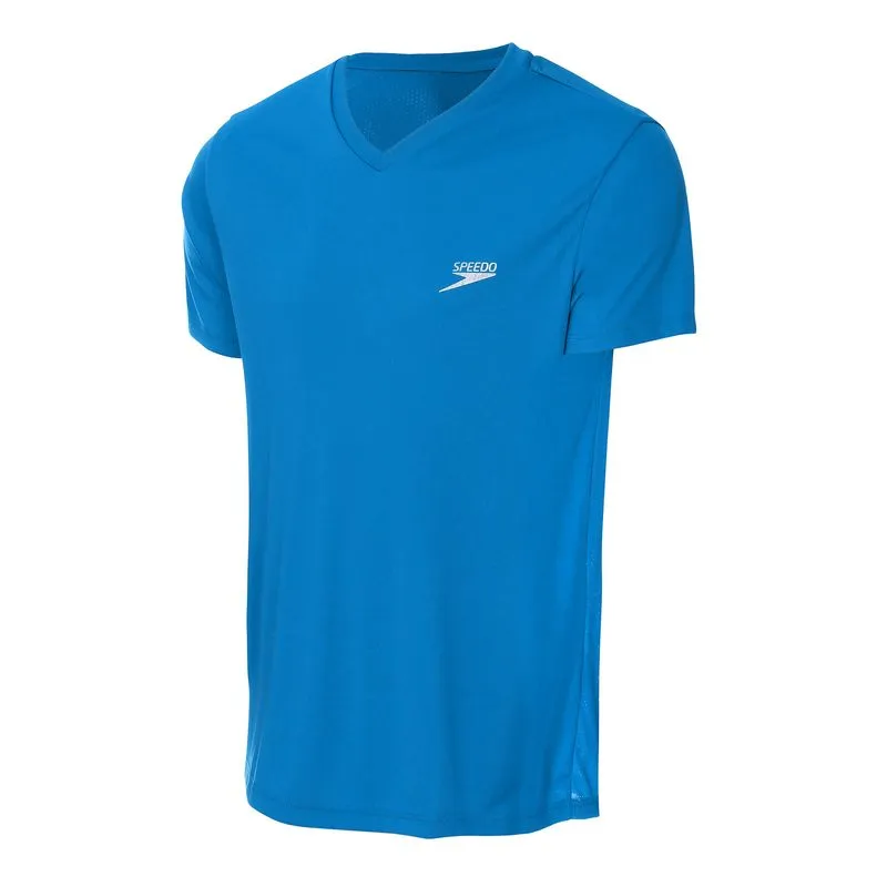 Camiseta Masculina Speedo Mesh - AZUL ENERGY GG2