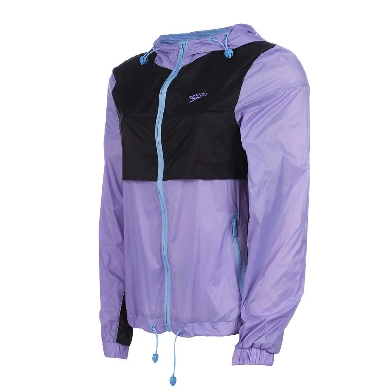 Jaqueta Corta Vento Energy Feminina - LAVANDA PRETO G