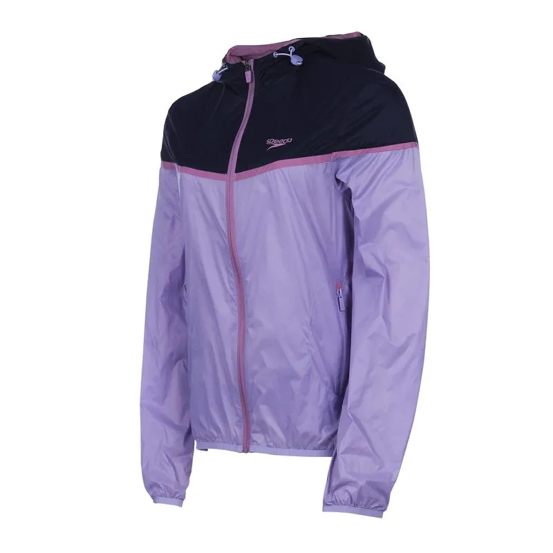 Jaqueta Corta Vento Fluity Feminina - LAVANDA AZUL NAUTICO GG
