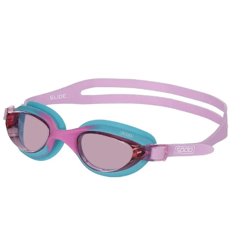 Óculos De Natação Speedo Slide - Azul Céu Rosa Azul/rosa