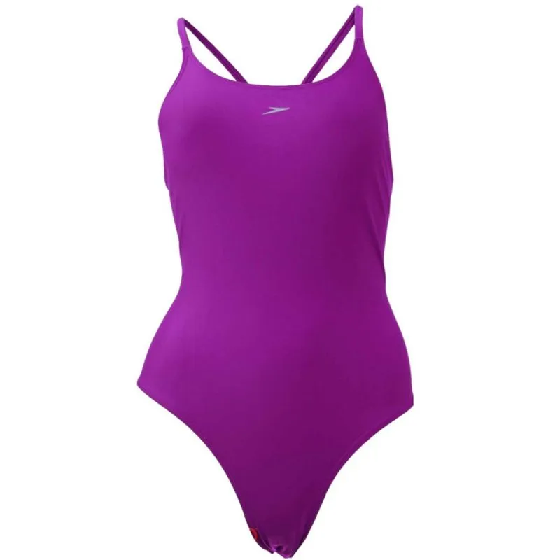 Maiô Speedo Skinny Feminino - Roxo