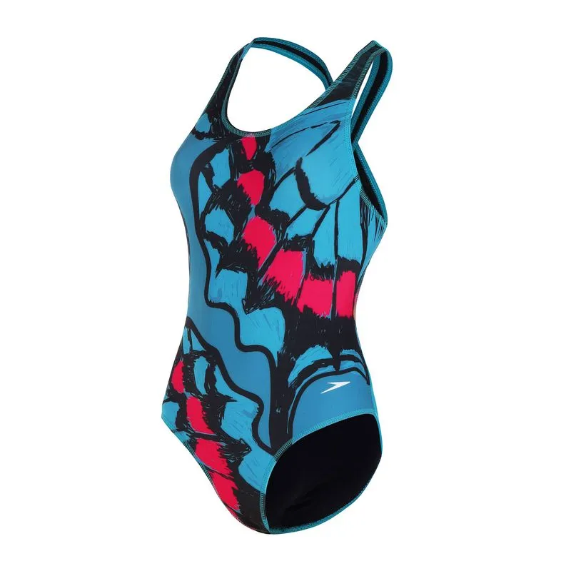 Maiô Adulto Slim Papillons - ACQUA MARINE PP