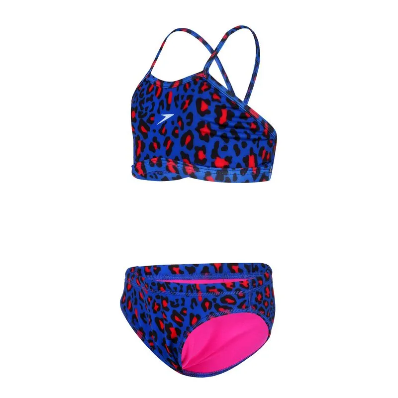 Biquíni Infantil Slim Lana Jaguar - AZUL 4