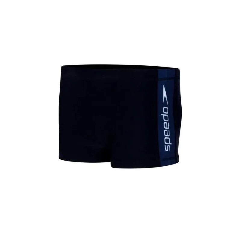 Sunga Speedo Masculina Box Recorte 019816 Praia Natação Preto/marinho Gg