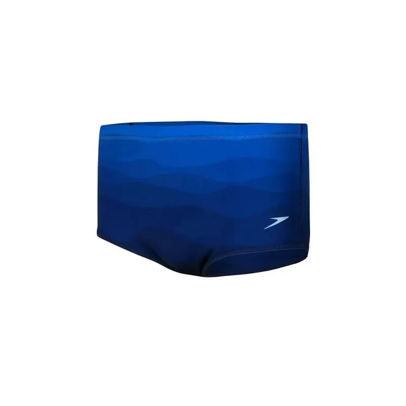 Sunga Speedo Masculina Lateral Larga Waves 019817 Azul Royal Eg2