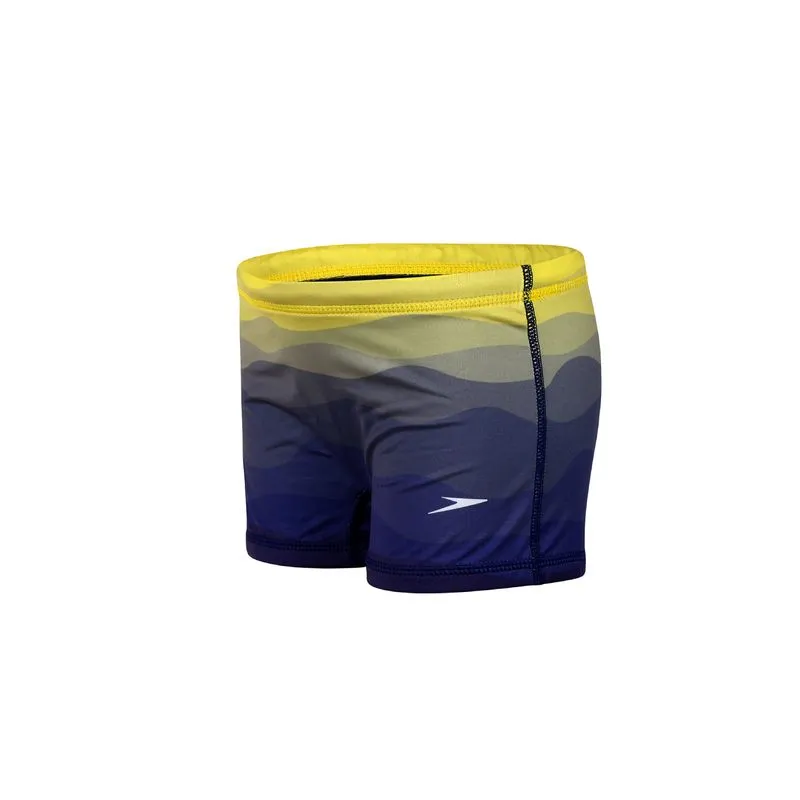 Sunga Boxer Infantil Waves - AMARELO 10