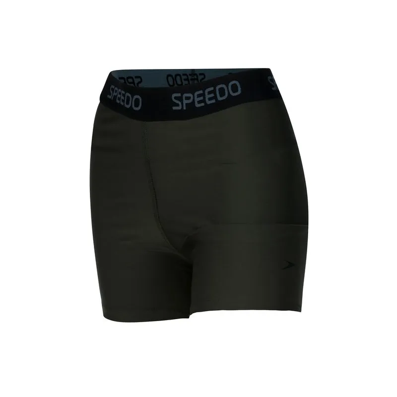 Shorts Feminino Com Elástico Personalizado - VERDE MILITAR M