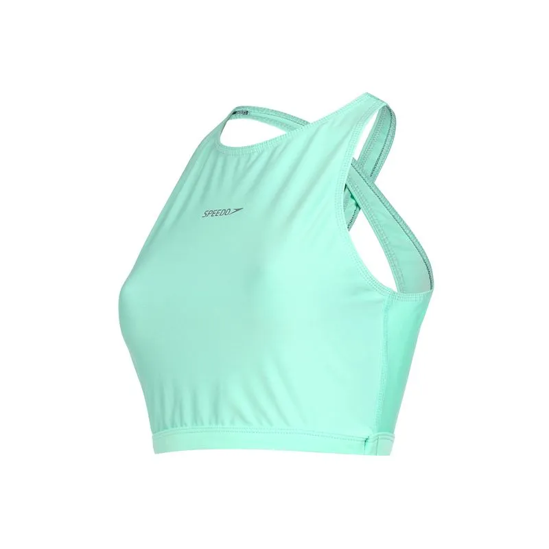 Top para atividade físicas alongado Harmony - VERDE AGUA G