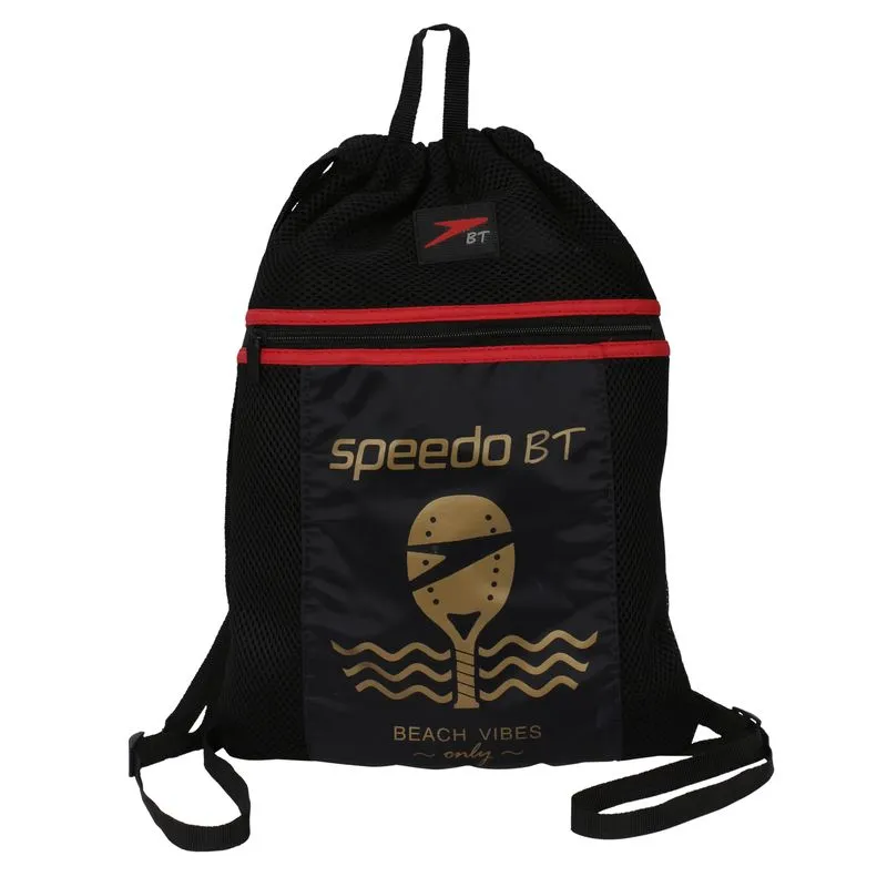 Mochila Saco SpeedoBt - PRETO VERMELHO ÚNICO