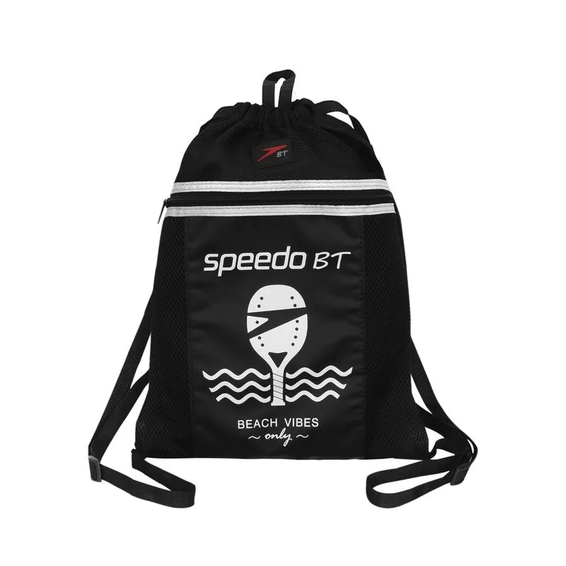 Mochila Saco SpeedoBt - PRETO BRANCO ÚNICO