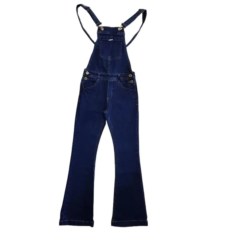 Jardineira Jeans Calca Crawling
