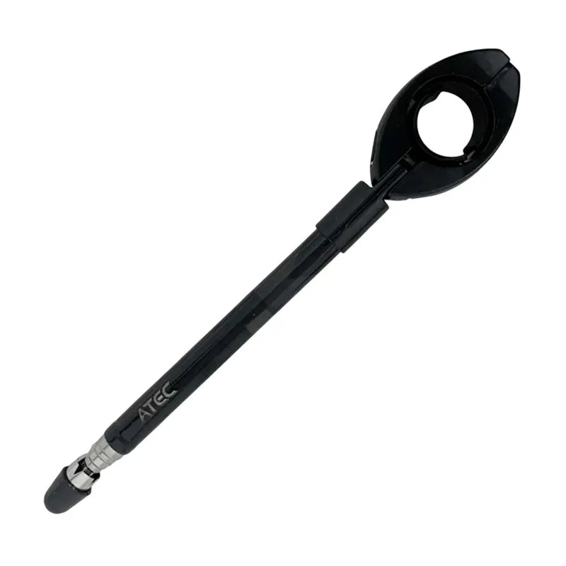 Antena Corta Pipa Atec 7 Estágios Guidão 22mm/24mm Preto Antena Corta Pipa Atec 7 Estágios Guidão 22mm/24mm Preta