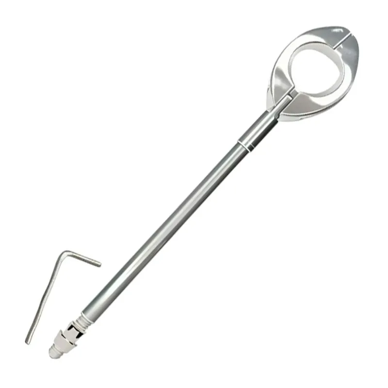 Antena Corta Pipa Atec 7 Estágios Guidão 22mm/24mm Cromada
