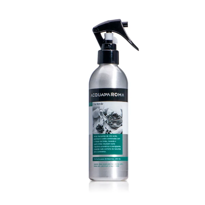 Perfume para Ambientes Dia a Dia 200ml Chá Verde Chá Verde