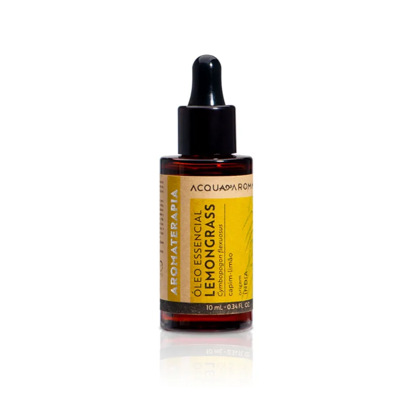 Óleo Essencial Aromaterapia 10ml Lemongrass Lemongrass