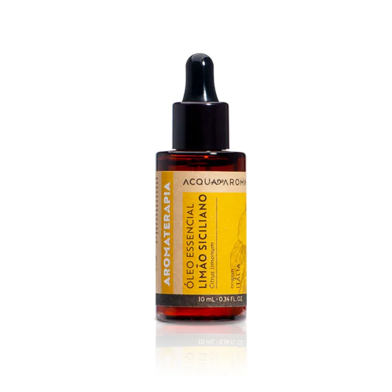 Óleo Essencial Aromaterapia 10ml Limão Siciliano Limão Siciliano