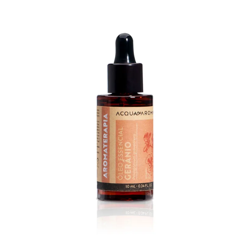 Óleo Essencial Aromaterapia 10ml Gerânio Gerânio