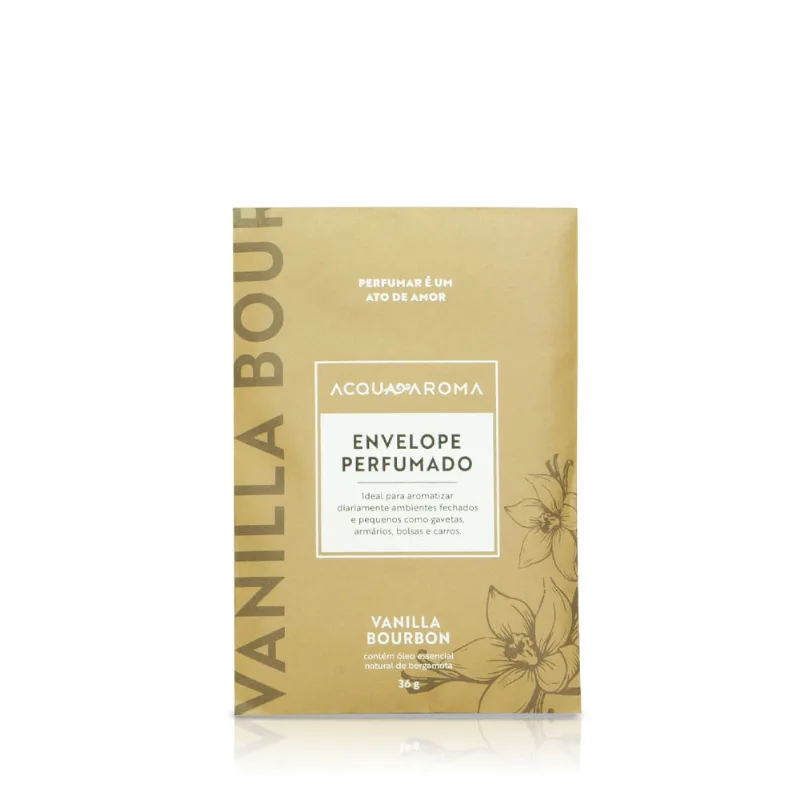 Envelope Perfumado Dia a Dia 36g Vanilla Bourbon Vanilla Bourbon