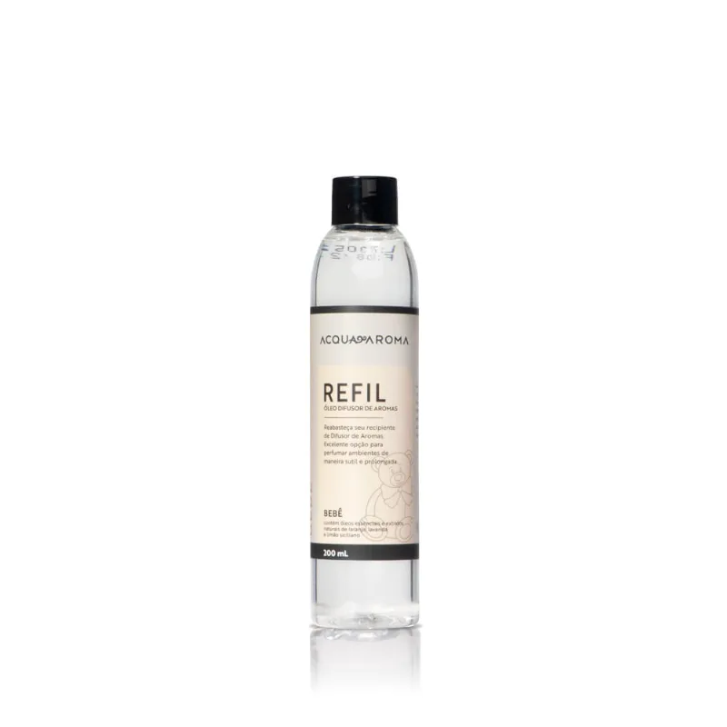 Difusor Varetas Bebê Novo Refil 200ml Bebê Bebê