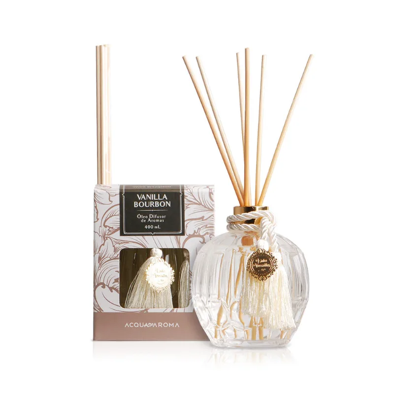Difusor Varetas Clássica 400ml Vanilla Bourbon Vanilla Bourbon