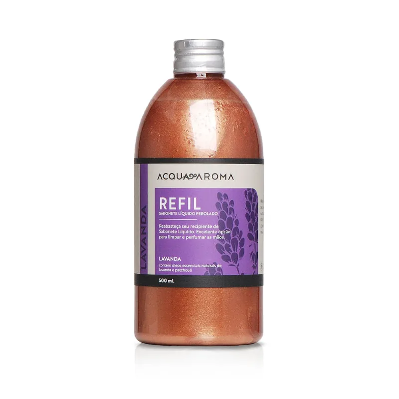 Sabonete Líquido Dia a Dia Refil 500ml Perolado Lavanda Lavanda