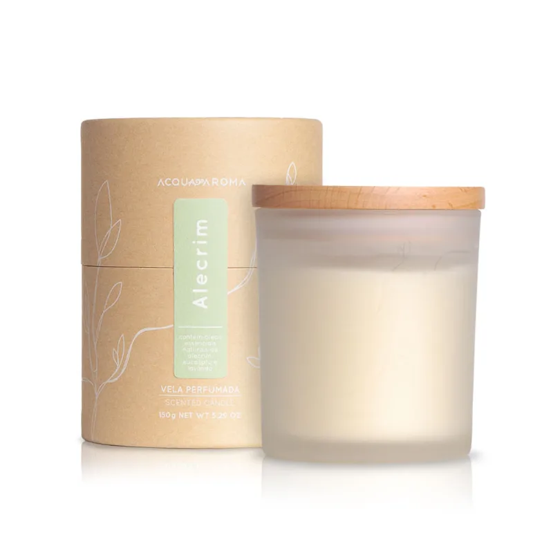 Vela Perfumada Naturals 150g Alecrim Alecrim