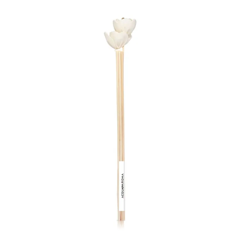 Varetas Difusoras Dia a Dia 25cm Rattan Tulipa Aberta c/ 8 Natural Natural