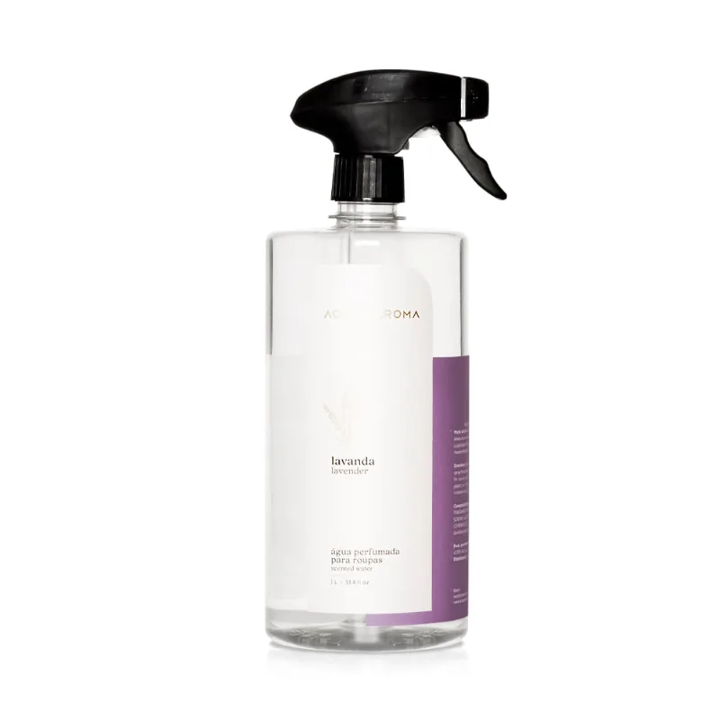 Água Perfumada para Roupas Dia a Dia 1L Lavanda Lavanda