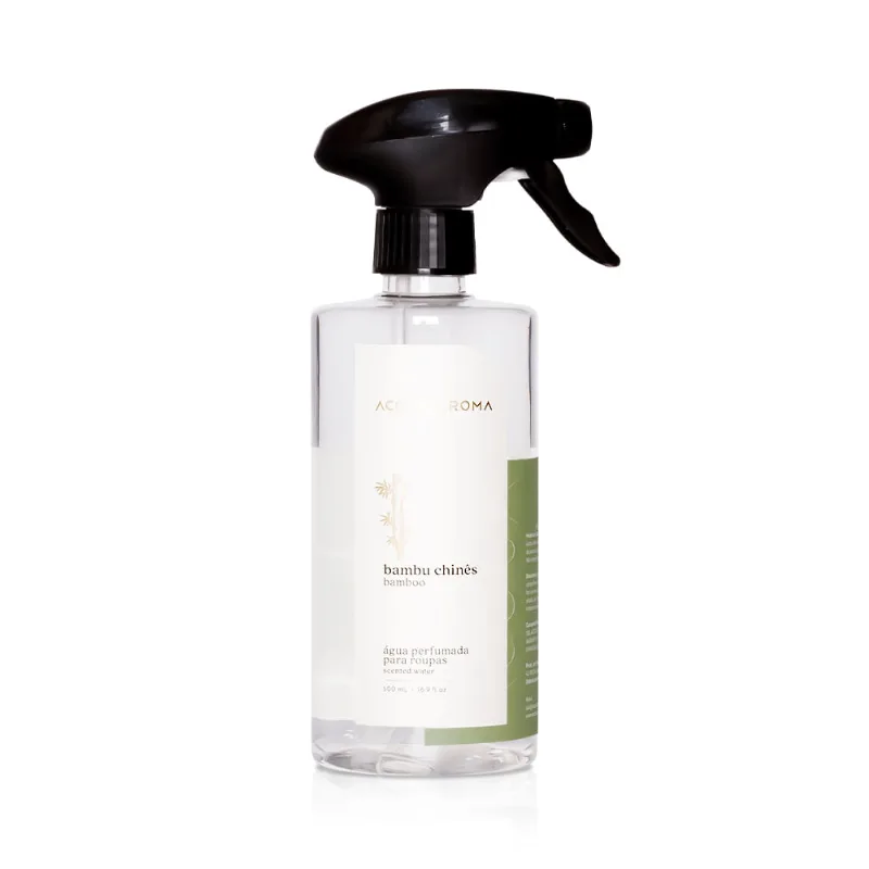Água Perfumada para Roupas Dia a Dia 500ml Bambu Chinês Bambu Chinês