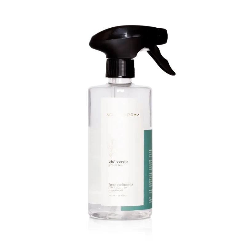 Água Perfumada para Roupas Dia a Dia 500ml Chá Verde Chá Verde