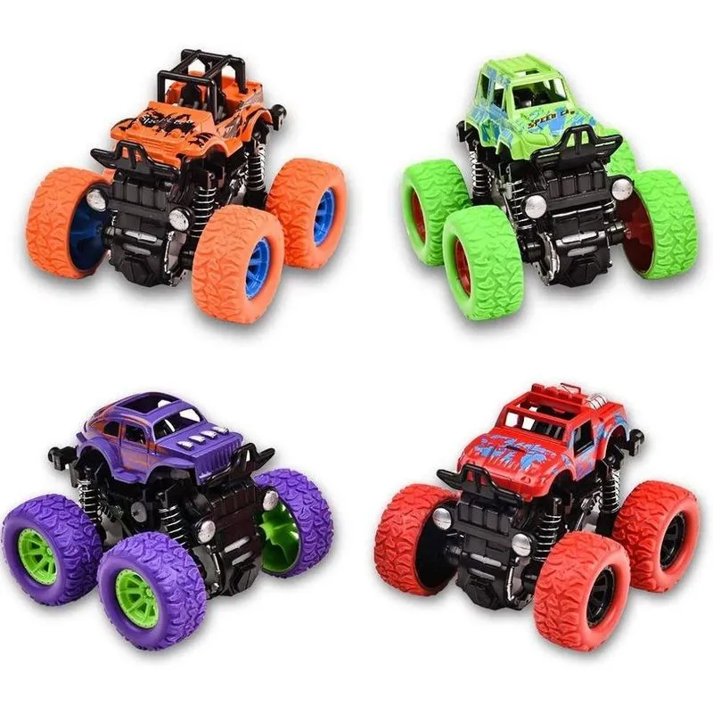 Carro De Fricção Monster Zap Cores Sortidas